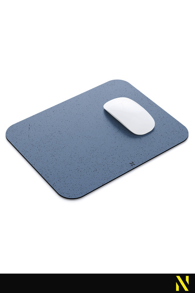 nilizma Mouse Pad cu model de nisip albastru - 23x19 cm Mouse Pad ergonomic cu bază anti-alunecare