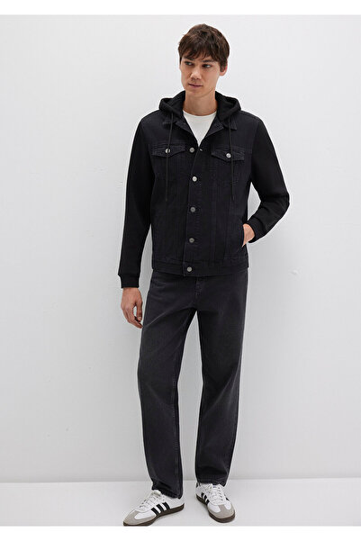 Mavi Lenny 90lar Rinse Antrasit Jean Ceket 0112735-90769