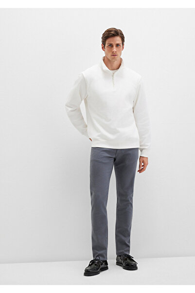 Mavi Jake Sisli Gri Gabardin Pantolon 0042290683