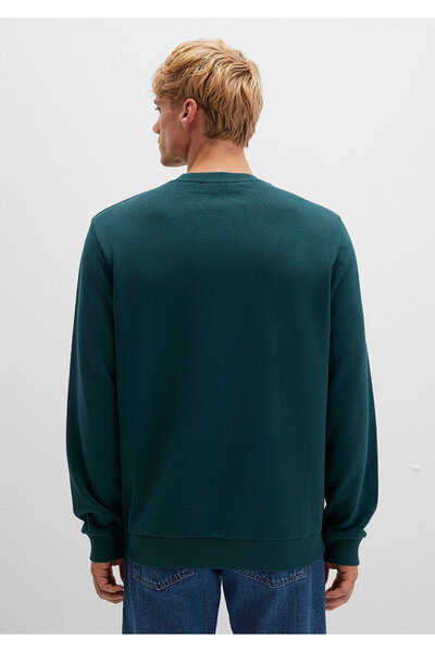 Mavi Bisiklet Yaka Yeşil Sweatshirt 0S10421-71929