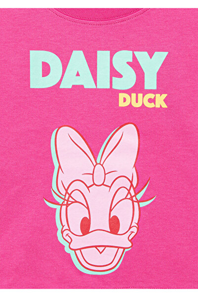 Mavi Μπλουζάκι Daisy Duck με στάμπα ροζ Loose Fit / Loose Relaxed Fit 7610331-71095