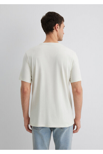 Mavi Gri Erkek T-shirt M0612732-70142