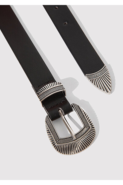 Mavi Siyah Suni Deri Kemer 1913652-900