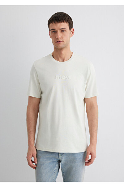 Mavi Gri Erkek T-shirt M0612732-70142