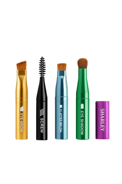 Sharley Set de pensule de machiaj 4 în 1 |   Perie de machiaj multifuncțională pentru detalii complementare - 8684981985932