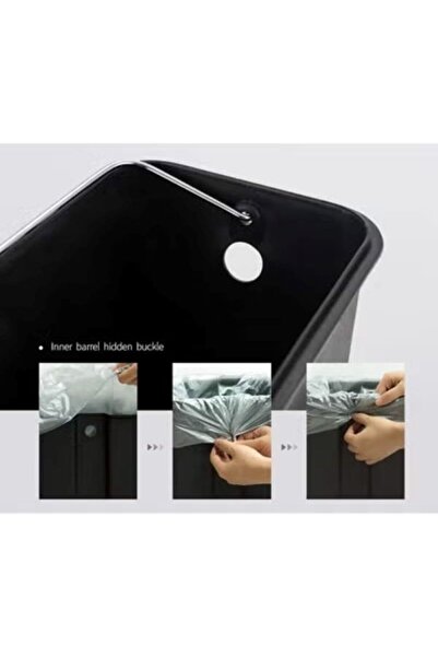 huitich 13L Stainless Steel Pedal Trash Can Brushed Gold, Soft-Close Lid