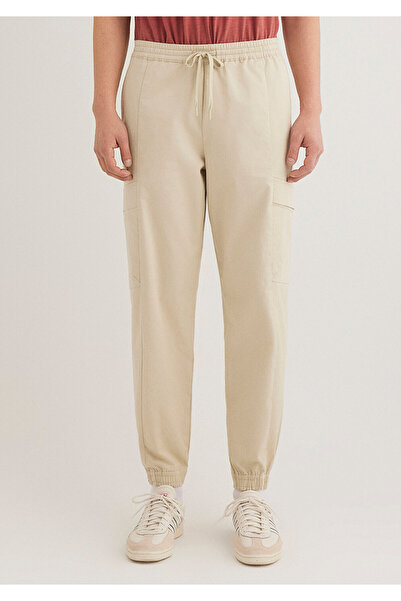 Mavi Bej Kargo Jogger Pantolon 0010430-70322