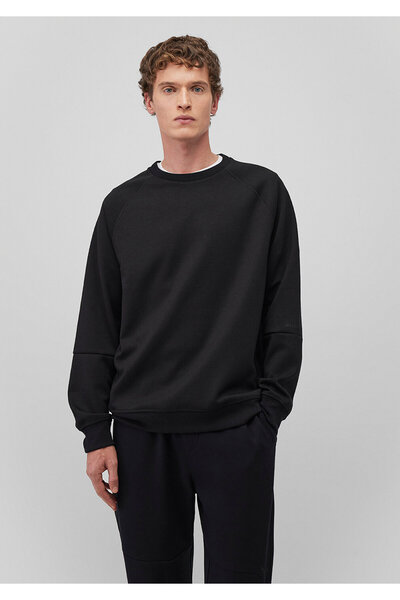 Mavi Bisiklet Yaka Siyah Basic Sweatshirt 0S10295-900
