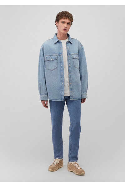 Mavi Milan Street Indigo Blue Jean Kalhoty 0081087853