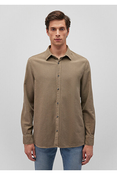 Mavi Kahverengi Gömlek Regular Fit / Normal Kesim 0211247-70360