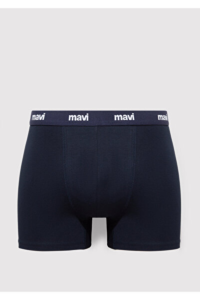 Mavi 3lü Baskılı Lacivert Boxer 0911505-70490