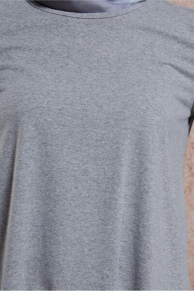 Alvina BİSİKLET YAKA TESETTÜR TUNİK 44788