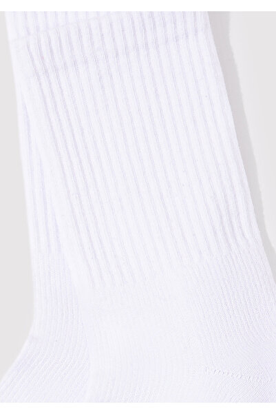 Mavi Beyaz Soket Çorap 1900072-620