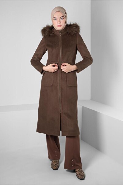 Alvina Капюшон з хутром 90412