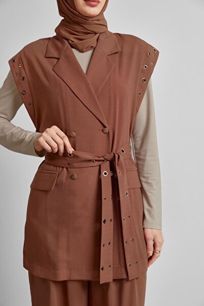 Alvina Belted Trousers Suit 45382