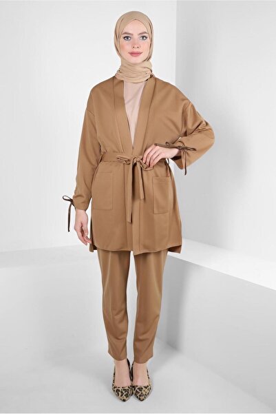 Alvina بدلة بنطلون مربوط 44228