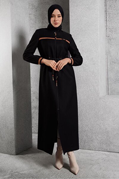 Alvina 10471 Model Judge Collar Top Coat