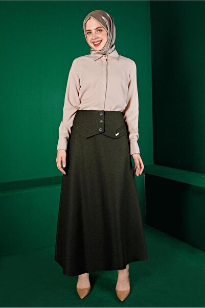 Alvina Hidden Buttoned Blouse 43373