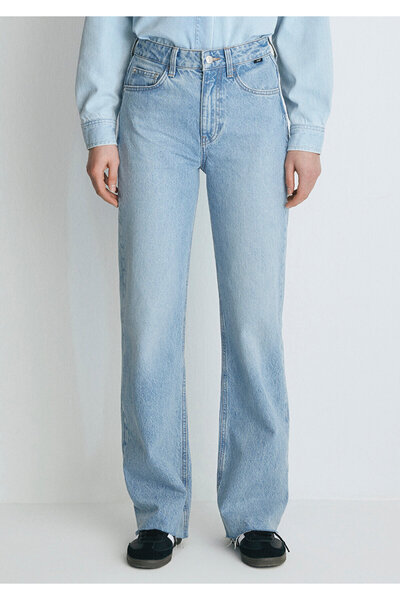 Mavi Victoria Real Blue Gölgeli Açık Jean Pantolon 101072-34111