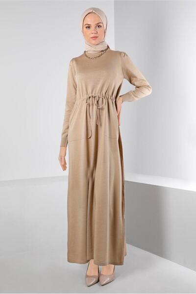 Alvina Πλεκτό φόρεμα με κορδόνι στη μέση 43196