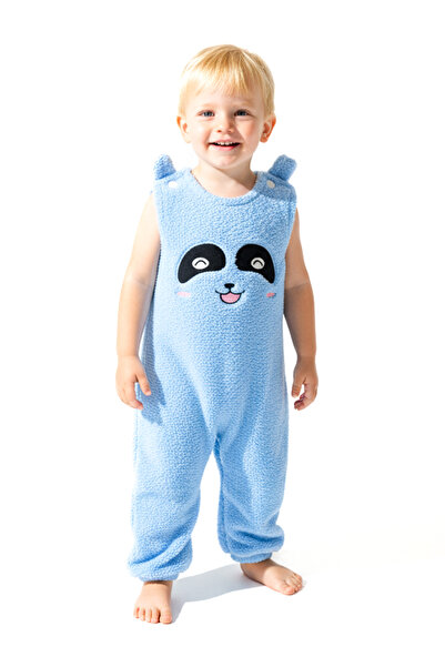Baby Animals Welsoft Peluş Unisex Fermuarlı Kışlık Bebek Uyku Tulumu Bebek Tu...