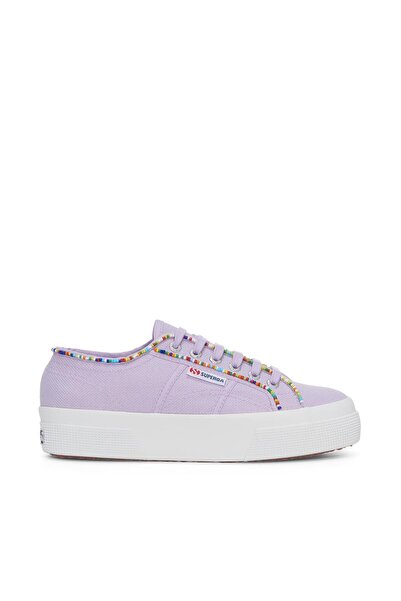 Superga 2740 Multicolor Beads Kadın Lila Sneaker