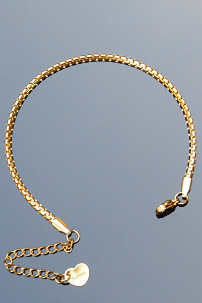 Rua Jewelry سوار ستيل إزد ماجي أنيق 2 ملم لون ذهبي |   مقاوم للبهتان، للجنسين...