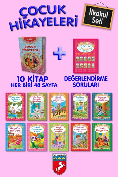 Tandem Yayınları Kutu Çocuk Hikayeleri 10 Kitap