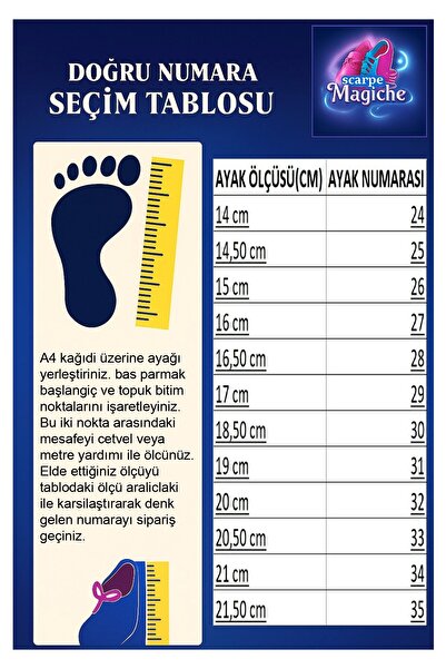 Scarpe Magiche SNEAKER AYAKKABI