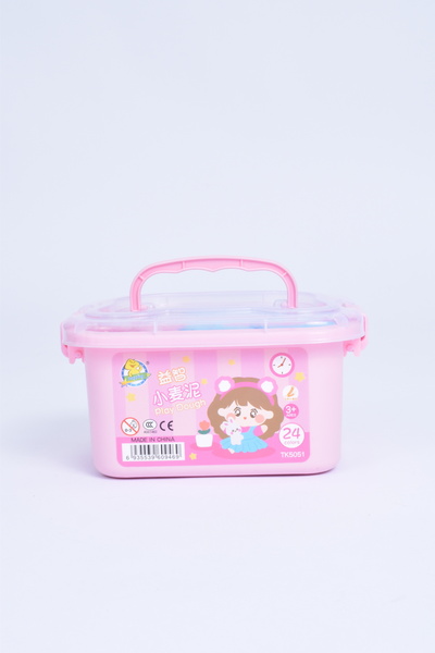 Fun Moment Play Dough Box with Modeling Tools 24 Colors