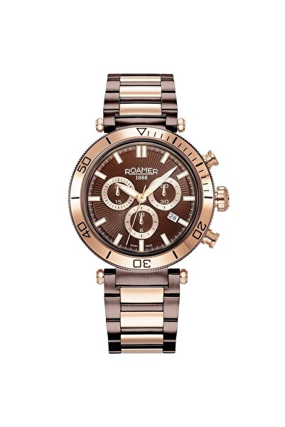 Roamer Mens Watch 994837 47 65 20, Quartz, 43mm, 5ATM