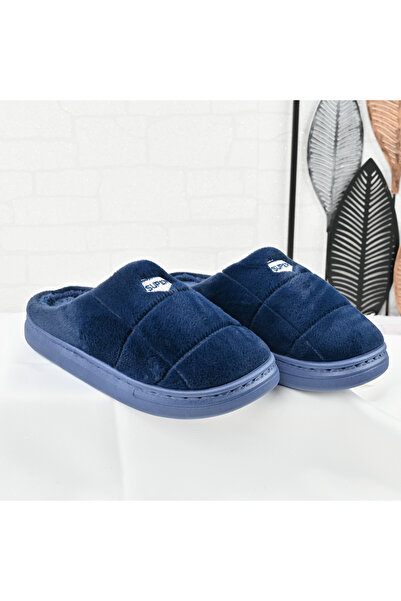 Tmall Papuci bărbătești, cu blană, PB2024, maro