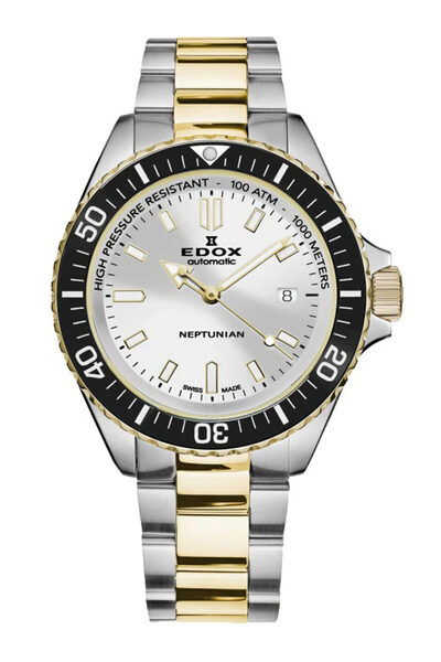 Edox Mens Watch Edox 80120-357JM-AID, Automatic, 44mm, 100ATM