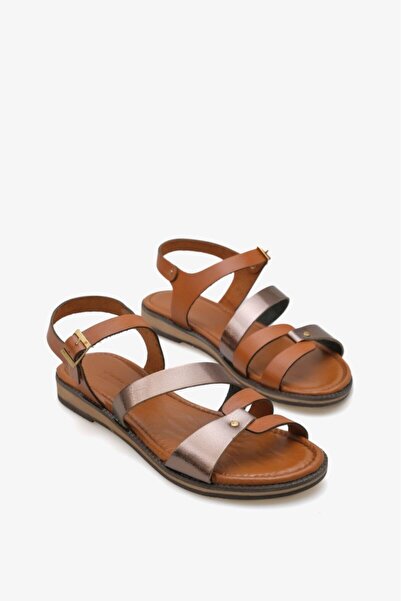 İNNA Pugi İnna Women's Genuine Leather Sandals