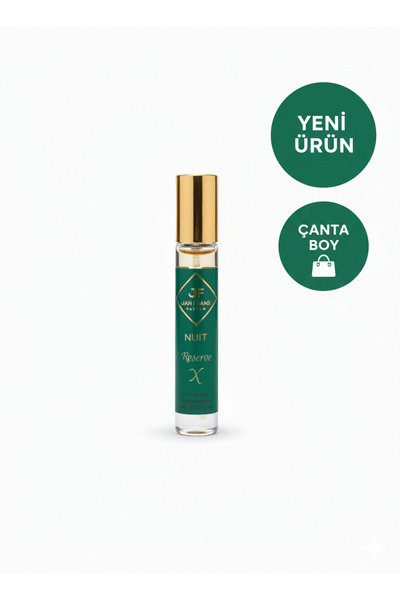 JF JAN FRANS NUIT RESERVE X - MEYVELİ GÜL FRESH KOKULU SEYAHAT BOY 25 ML EDP KADIN PARFÜM | TRAVEL SIZE ÇANTA BOY