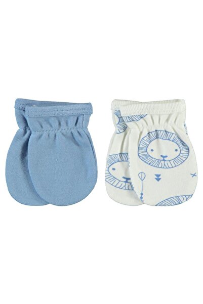 Civil Baby Printed 2-Piece Gloves - Blue Standard