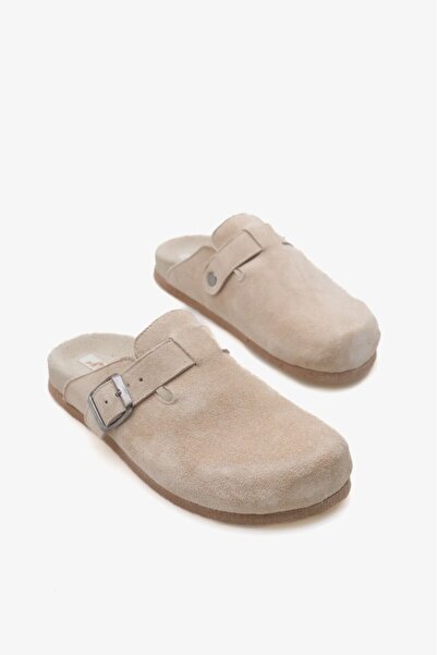 İNNA Keitha Inna Women's Genuine Leather Slippers