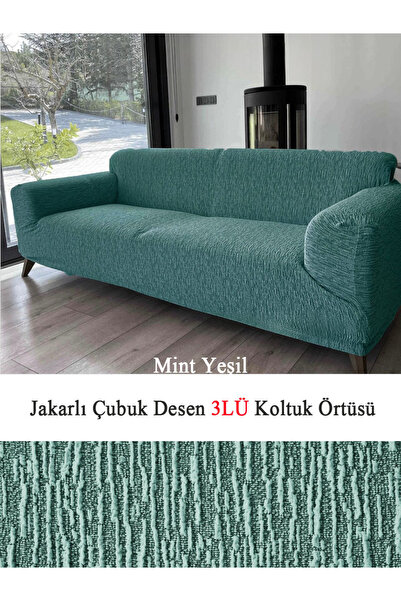 upmall Jakarlı Koltuk Örtüsü , Kanepe Örtüsü ,Chester Örtüsü Koltuk Kılıfı 3 ...