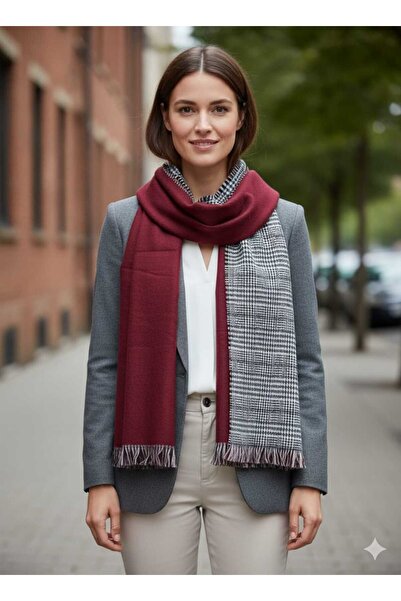 FORUM ÇİFT TARAFLI GENİŞ OMUZ VE BOYUN ATKI ŞAL (75X150 CM)