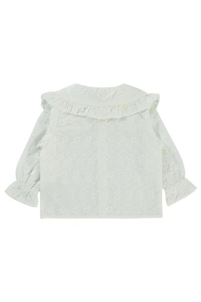 Civil Baby Bebe Yaka 6-18 Ay Gömlek - Beyaz18-24 Ay