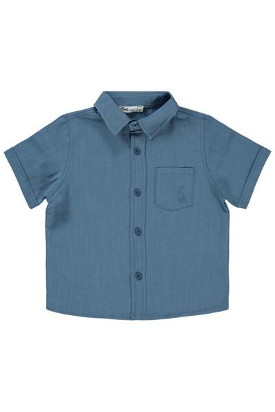 Civil Boys 2-5 Years Old Boy Shirt - Indigo