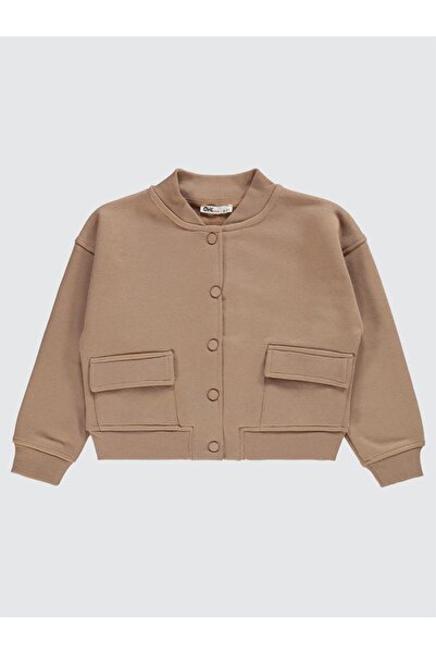 Civil Girls 6-9 Years Girl's Cardigan - Light Cinnamon