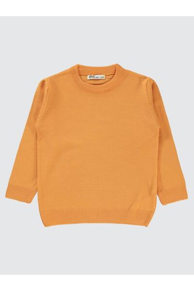 Civil Boys Erkek Çocuk Kazak 2-5 Yaş Hardal