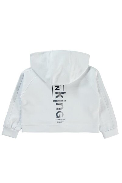 Civil Girls Girl's Hooded Cardigan 10-13 Years White