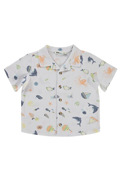 Civil Boys قميص أهتبوت ييلينغلي مطبوع للأعمار من 2-5 سنوات - أبيض للأعمار من ...