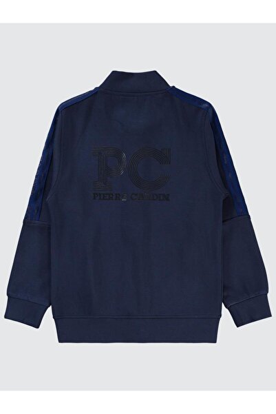 Pierre Cardin Pc Printed 6-9 Years Old Cardigan - Navy Blue8-9 Years Old