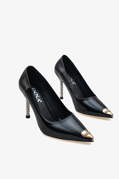 İNNA Rinsa İnna Kadın Abiye Taşlı Topuklu Ayakkabı