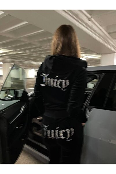 Gofeel Kadife Taş Detaylı Juicy Legacy Eşofman Takımı