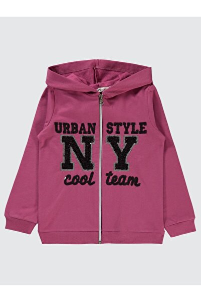 Civil Girls كارديجان للفتيات بعمر 6-9 سنوات - أرجواني