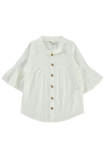 Civil Girls قميص فالون كول للأعمار من 6 إلى 9 سنوات - أبيض للأعمار من 8 إلى 9...